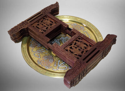 50Ø antik osmanische islamische ägyptisch marokkanisch orient messing tablett Teetisch Teller beisteltisch tisch aus Ägypten No:21/J  Orientsbazar   