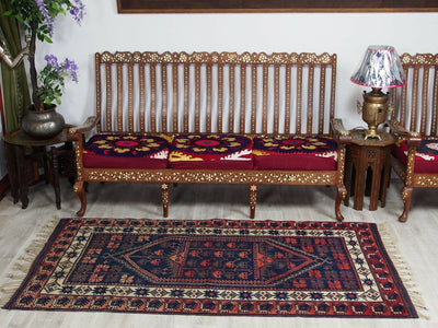 206 x 111 cm Semi-Antik Türkische Yagcibedir Turkish Teppich orientteppich rug tapis tappeto 17/2 Teppiche Orientsbazar   