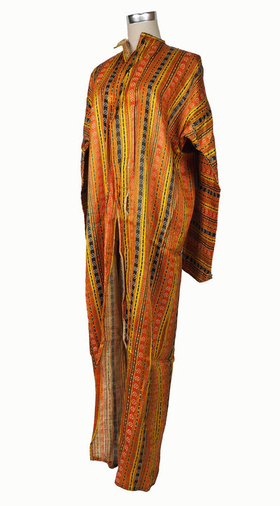 antik Orient frauen Seiden Chirpy Mantel khalat kleid  kostüm Chapan  Nr-21/12  Orientsbazar   