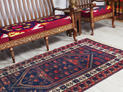 206 x 111 cm Semi-Antik Türkische Yagcibedir Turkish Teppich orientteppich rug tapis tappeto 17/2 Teppiche Orientsbazar   