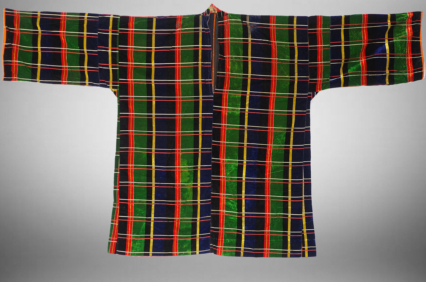 antik Orient Uzbekische Nomaden frauen seide Ikat Samt Kleid  khalat afghan uzbek kleid afghanistan Tracht kostüm Chapan  Nr-21/10  Orientsbazar   