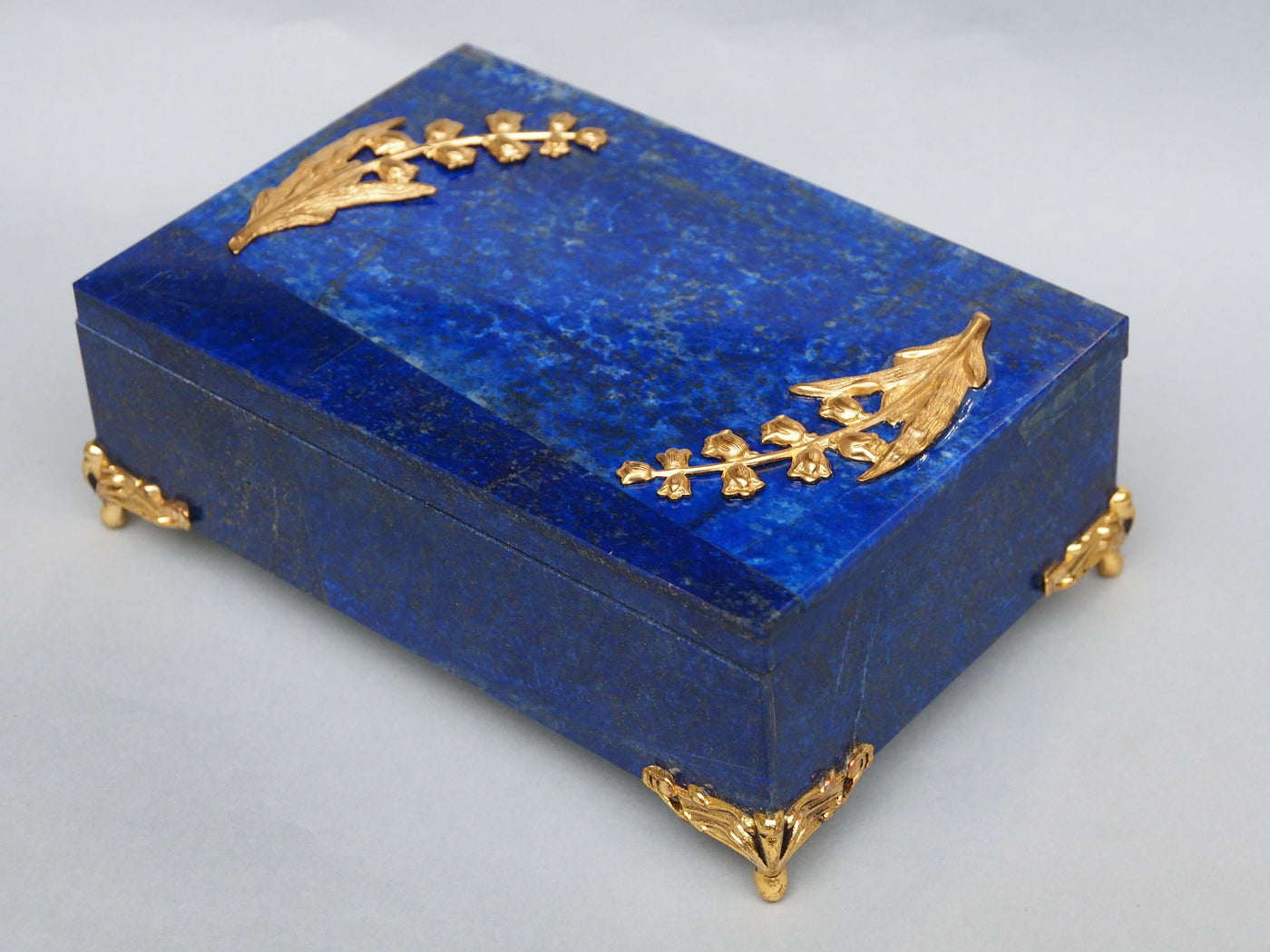 Extravagant Royal blau echt Lapis lazuli büchse Schmuck Dose schatulle Gefäß Pillen Dose aus Afghanistan Nr-18/D  Orientsbazar   