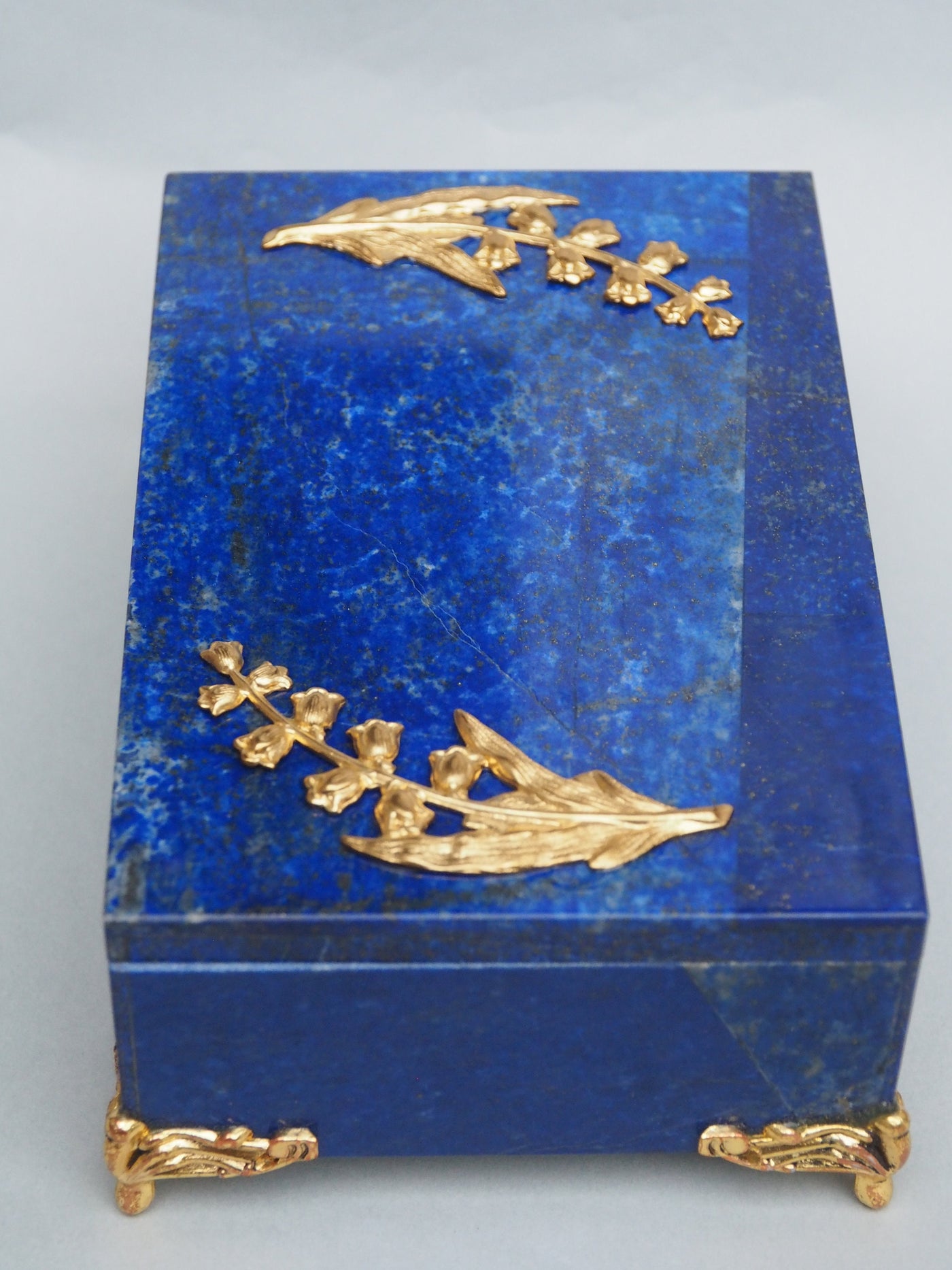 Extravagant Royal blau echt Lapis lazuli büchse Schmuck Dose schatulle Gefäß Pillen Dose aus Afghanistan Nr-18/D  Orientsbazar   