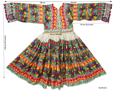 antik Orient Nomaden kuchi frauen Hochzeit Tracht afghan  kleid afghanistan hand bestickte kostüm Nr-WL21/2  Orientsbazar   