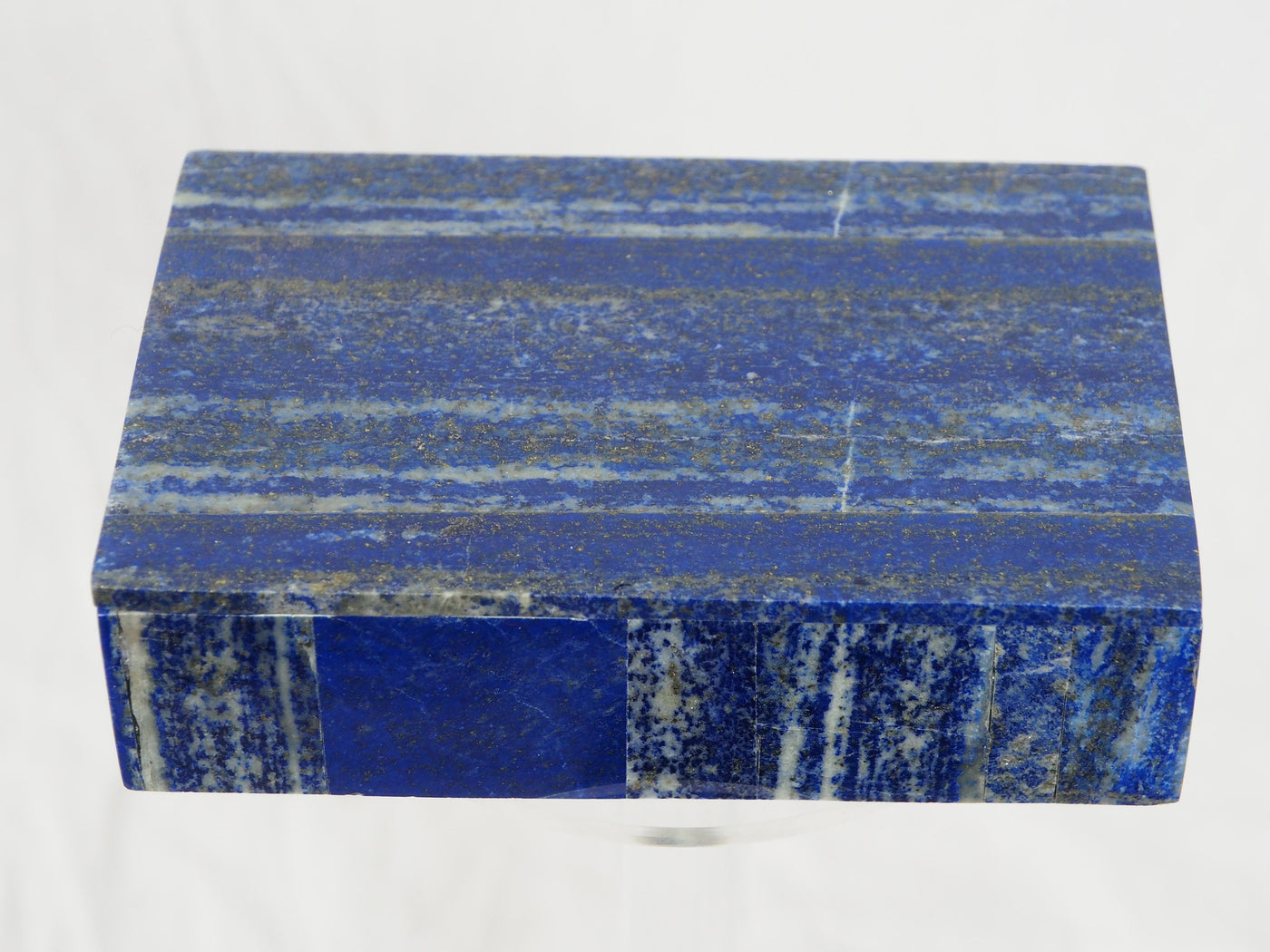 Extravagant Royal blau echt Lapis lazuli Schmuck Dose schatulle Gefäß Dose Büchse deckeldose Süßigkeiten dose aus Afghanistan Nr-21/G  Orientsbazar   