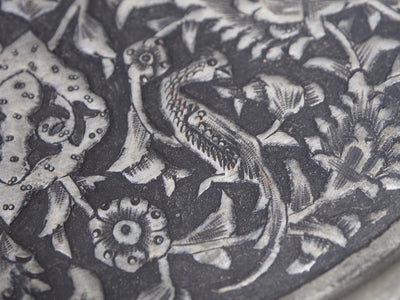 30 Ø antik osmanische islamische ägyptisch marokkanisch orient Kupfer tablett  Teller Afghanistan No:K17  Orientsbazar   
