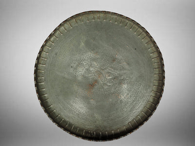 66 cm Ø antik osmanische islamische ägyptisch marokkanisch orient Kupfer tablett Teetisch Teller beisteltisch tisch aus Afghanistan No:21/6  Orientsbazar   