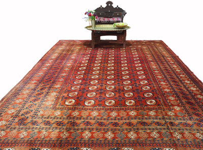 325x265 cm antik Seltener turkmen Buchara orientteppich tekke Teppich Afghanistan  Orientsbazar   