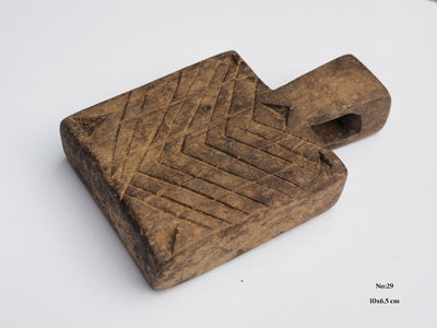 antik islamische Holz Amulett Tieramulett schützendes Ziegenamulett Swat valley Schutzamulett Waziristan pakistan Nuristan Afghanistan  Orientsbazar   