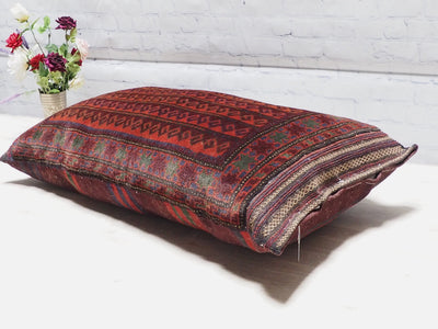 104x62 cm antik orient Afghan belochi Teppich nomaden sitzkissen bodenkissen  Bohemian cushion 1001-nacht Nr.22/5  Orientsbazar   