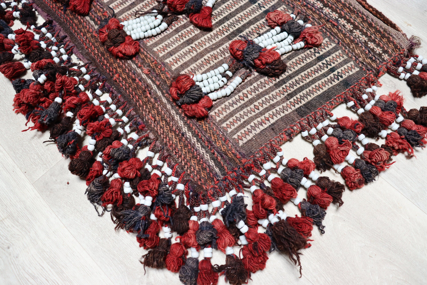 75x60 cm Antik und seltener Belutsch Nomaden Kuchi Zelttasche tasche Salztasche Torba aus Afghanistan  Nr:22/15 Teppiche Orientsbazar   