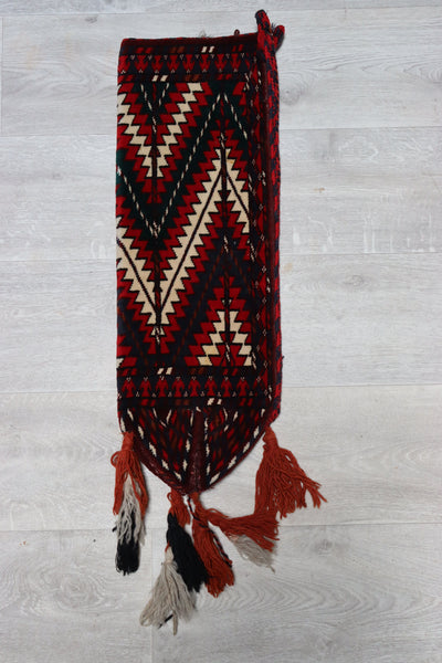 orient Tukmeische Teppich Tasche nomaden Handgeknüpft wollen Zeldttasche  tragetasche 1001-nacht Turkmenistan Uk Bash  22/16  Orientsbazar   
