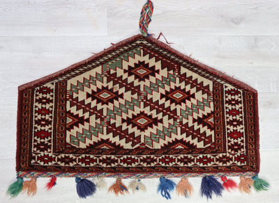 79x48 cm antik turkmen Yomud Hochzeit Kamel Schmuck asmalyk Nr:22  Orientsbazar   