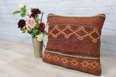 42x40 cm vintage orient Afghan kelim nomaden sitzkissen bodenkissen Bohemian cushion 1001-nacht  Nr:22/C  Orientsbazar   