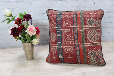 50x50 cm vintage orient Afghan kelim nomaden sitzkissen bodenkissen Bohemian cushion 1001-nacht  Nr:22/D  Orientsbazar   