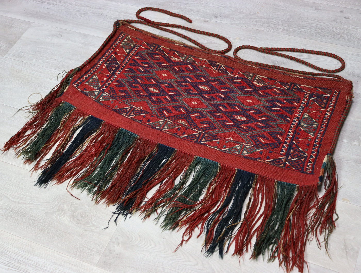 90x70 cm Antik und seltener Uzbek Nomaden Zelttasche tasche Torba aus Afghanistan jaller Turkmenistan  Nr:22/23 Teppiche Orientsbazar   