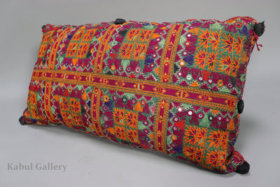 70x37 cm  antik nomaden sitzkissen bodenkissen suzani Kissen Sindh Pakistan Inkl. Füllung  Nr-4  Orientsbazar   