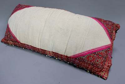 75x35 cm antik orient sitzkissen bodenkissen Pulkari Kissen Swat valley cushion pillow Nr:14  Orientsbazar   