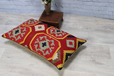 82x50 cm vintage orient Afghan kelim nomaden sitzkissen bodenkissen Bohemian cushion 1001-nacht  22/17  Orientsbazar   