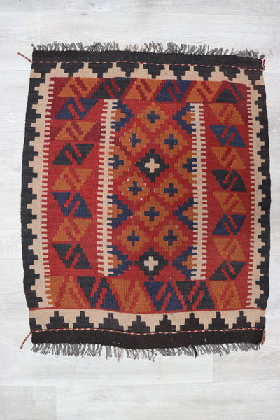 93x78 cm handgewebte nomaden orientt Kelim aus maimana nord Afghanistan  Nr:2  Orientsbazar   
