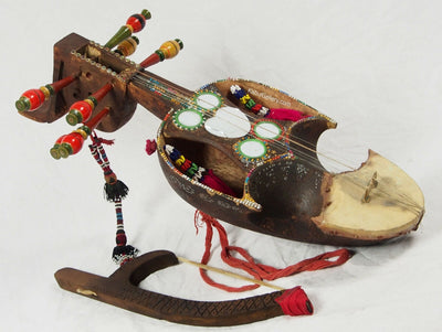Antik Volksmusik Instrument Sarinda Ghichak Kurzhalsgeige Belutschistan Afghanistan Pakistan indien 18/B  Orientsbazar   