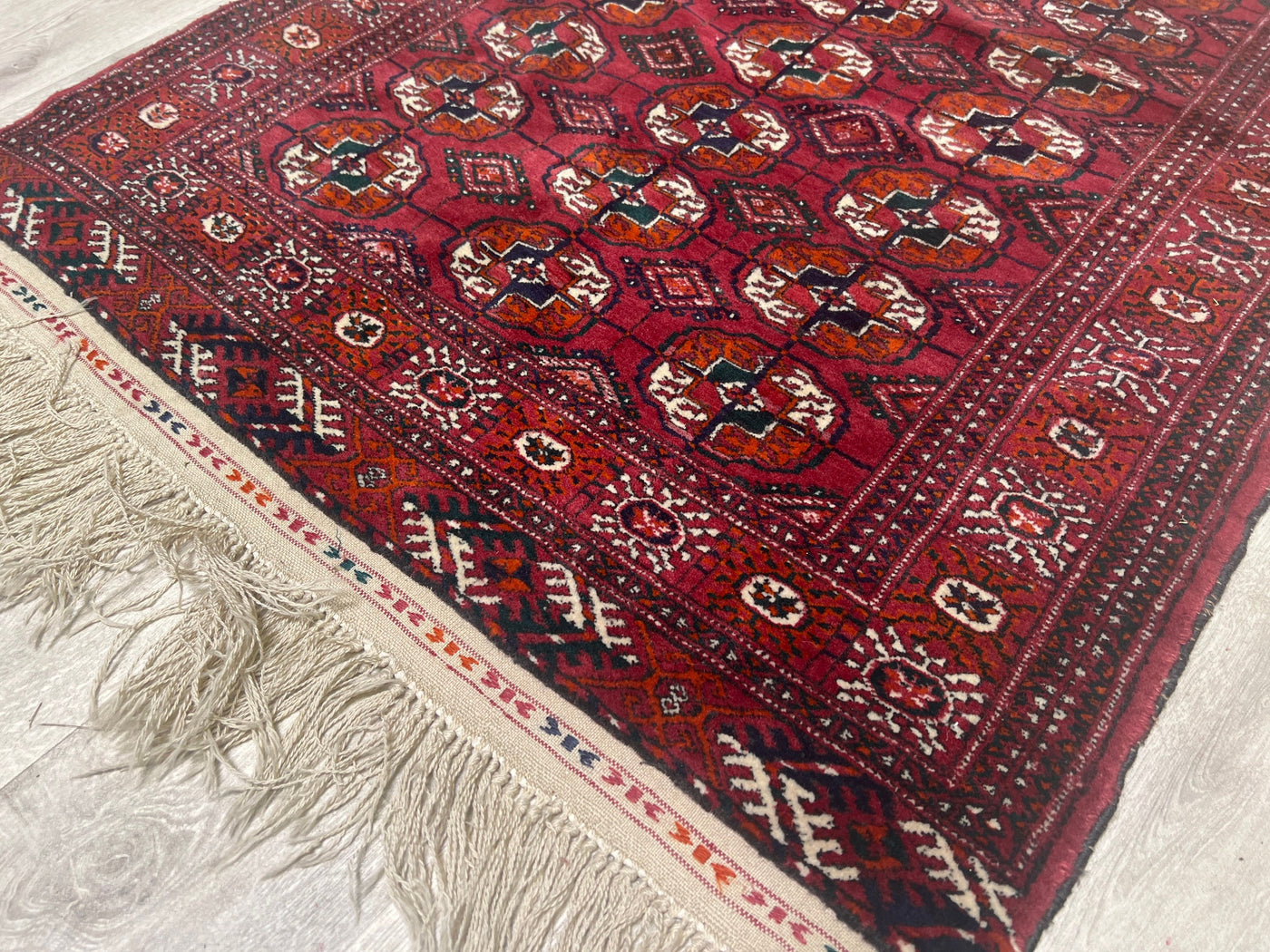 153x100 cm antik Seltener turkmen Buchara orientteppich tekke Teppich . Nr:22/1  Orientsbazar   