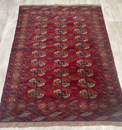 150x105 cm antik Seltener turkmen Buchara orientteppich tekke Teppich um 1900 Jh. Nr:22/3  Orientsbazar   