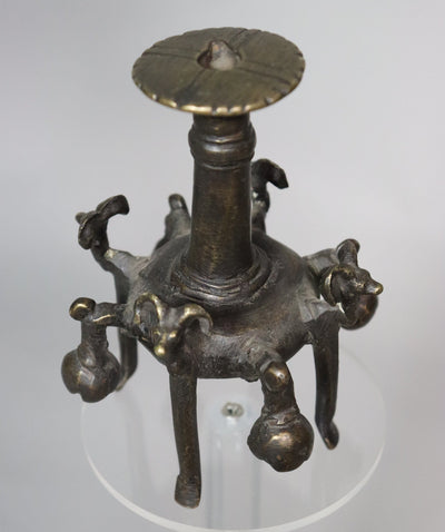 antike islamische Bronze Kohlpulverflasche Surmadani Kajal Flaschenbehälter Afghanistan pakistan and indien (L)  Orientsbazar   