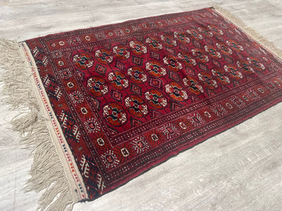 153x100 cm antik Seltener turkmen Buchara orientteppich tekke Teppich . Nr:22/1  Orientsbazar   