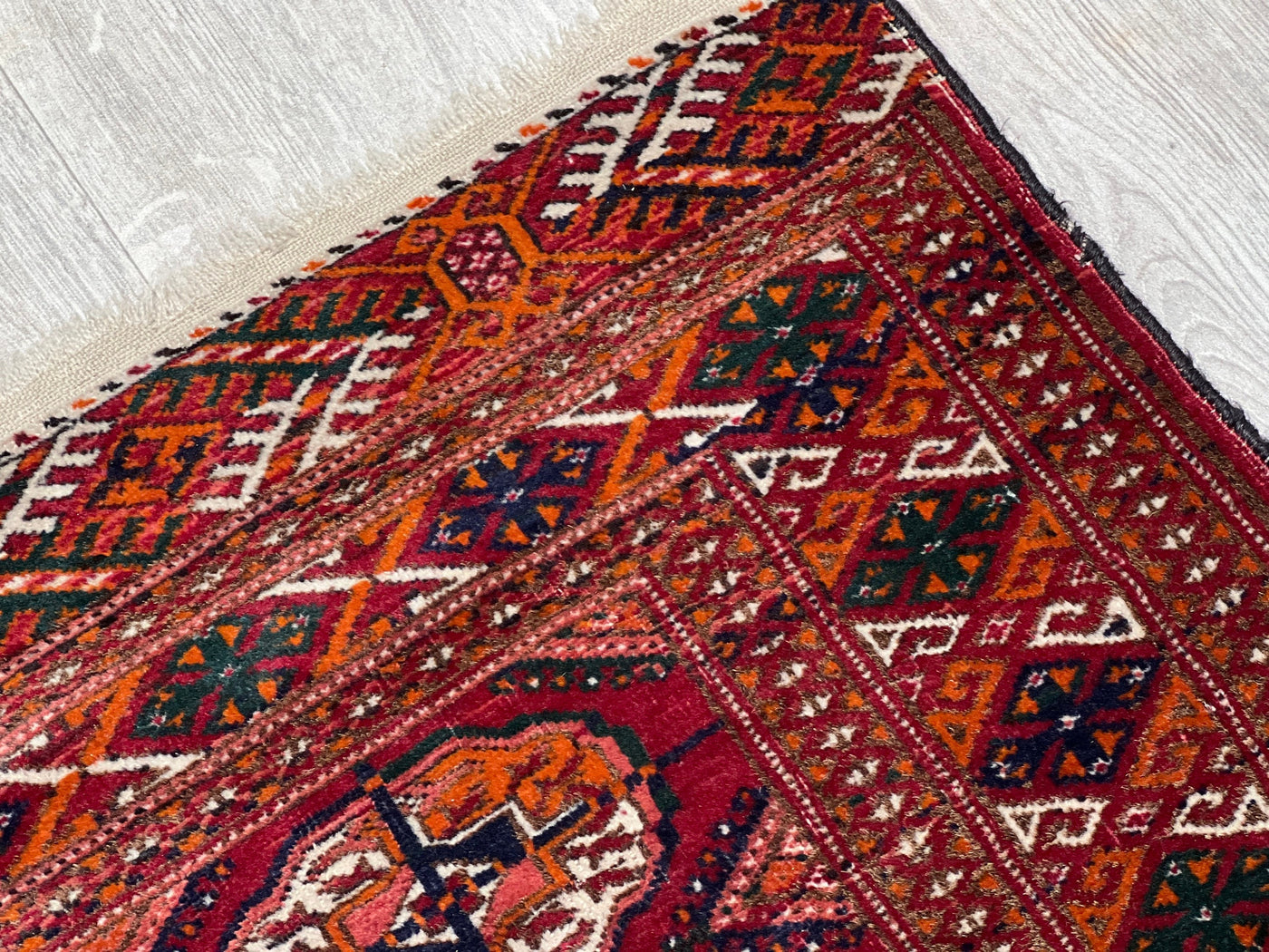 155x103 cm antik Seltener turkmen Buchara orientteppich tekke Teppich um 1900 Jh. Nr:22/4  Orientsbazar   