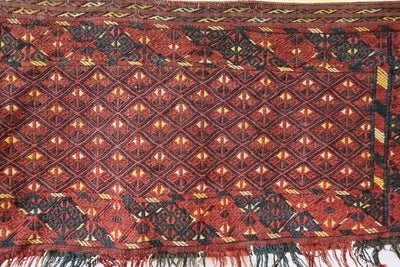 108x40 cm Antik und seltener Uzbek Nomaden Zelttasche tasche Torba aus Afghanistan  jaller Turkmenistan  Nr:22/eb2 Teppiche Orientsbazar   