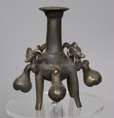 antike islamische Bronze Kohlpulverflasche Surmadani Kajal Flaschenbehälter Afghanistan pakistan and indien (S)  Orientsbazar   