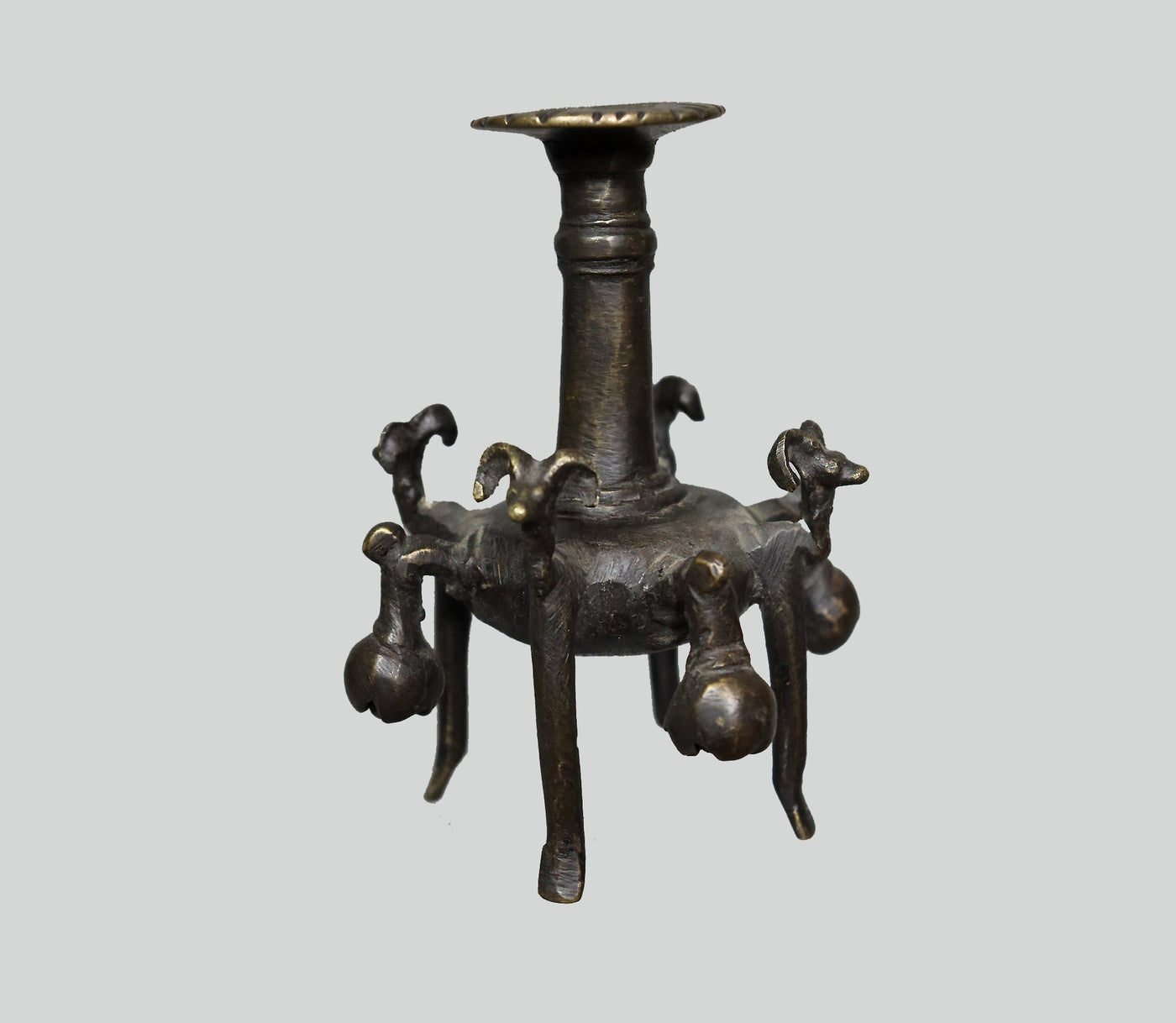 antike islamische Bronze Kohlpulverflasche Surmadani Kajal Flaschenbehälter Afghanistan pakistan and indien (L)  Orientsbazar   