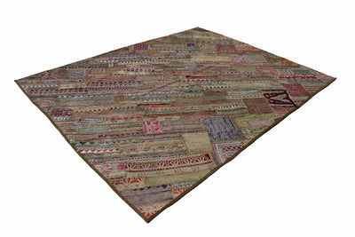 235x185 cm Vintage Bohemian orientalische Patchwork Wandbehang Wandteppich Teppich  Nr:22/15 Wandbehang Orientsbazar   