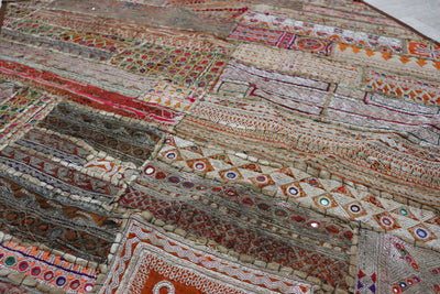 175x98 cm Vintage Bohemian orientalische Patchwork Wandbehang Wandteppich Teppich  Nr:22/26 Wandbehang Orientsbazar   