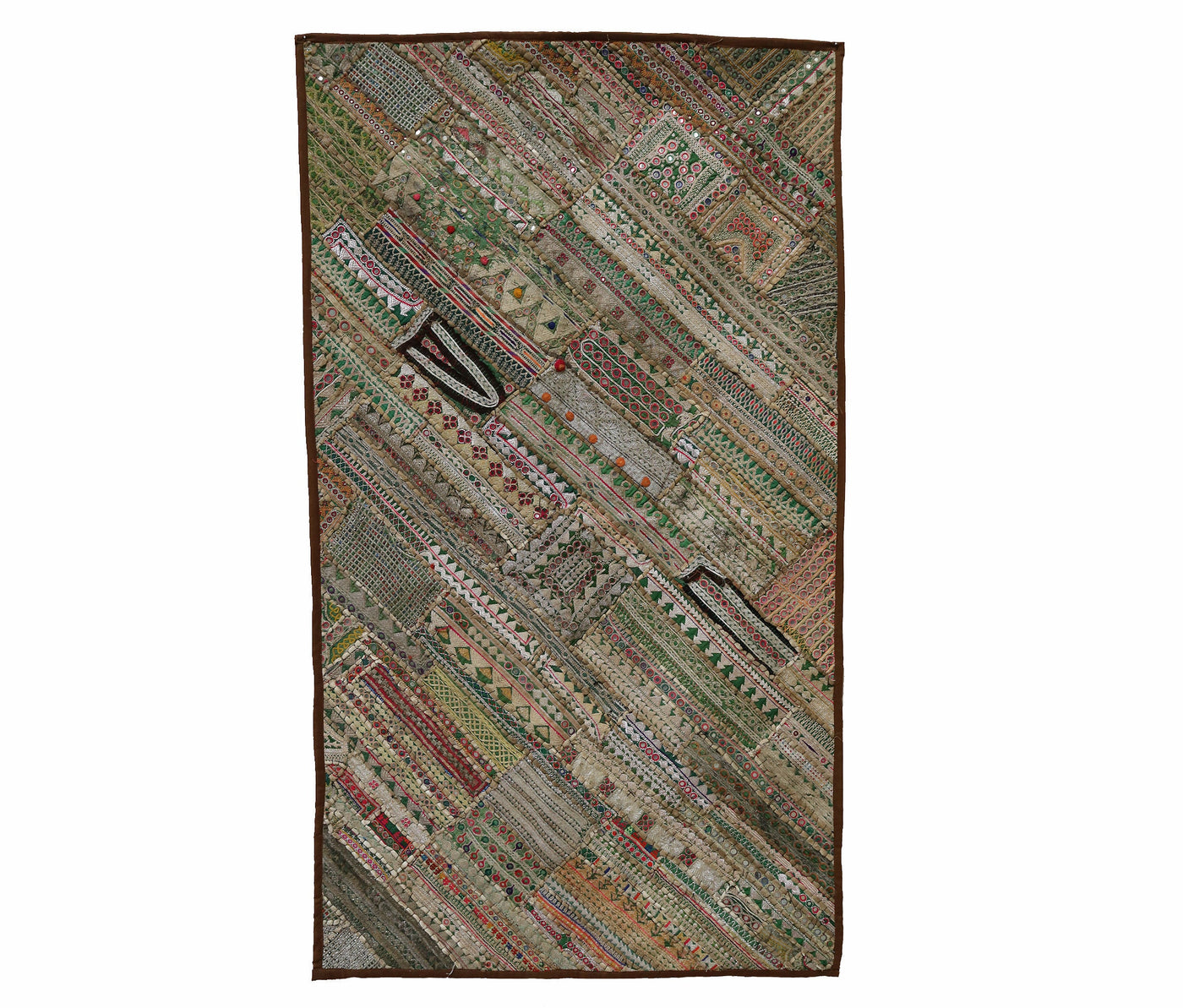 175x98 cm Vintage Bohemian orientalische Patchwork Wandbehang Wandteppich Teppich  Nr:22/27 Wandbehang Orientsbazar   