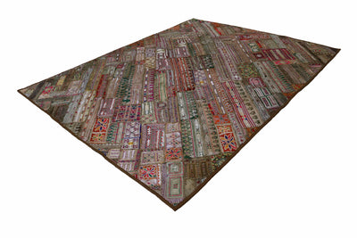 235x185 cm Vintage Bohemian orientalische Patchwork Wandbehang Wandteppich Teppich  Nr:22/18 Wandbehang Orientsbazar   