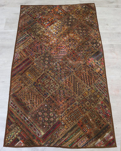 175x98 cm Vintage Bohemian orientalische Patchwork Wandbehang Wandteppich Teppich  Nr:22/25 Wandbehang Orientsbazar   