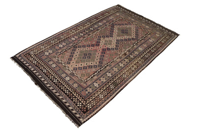 310x187 cm orient handgewebte Teppich Afghan Uzbek Nomaden Planzenfarbe kelim kilim No:262  Orientsbazar   