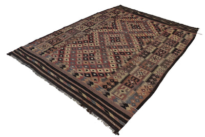 275x195 cm orient handgewebte Teppich Afghan Uzbek Nomaden Planzenfarbe kelim kilim No:267 Teppiche Orientsbazar   
