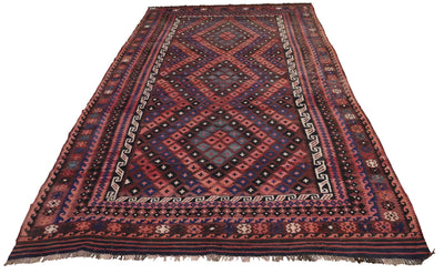 445x250 cm orient handgewebte Teppich Afghan Uzbek Nomaden Planzenfarbe kelim kilim No:209  Orientsbazar   