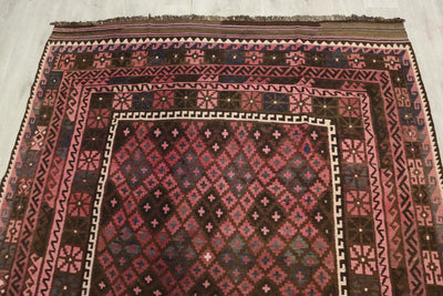283x209 cm orient handgewebte Teppich Afghan Uzbek Nomaden Planzenfarbe kelim kilim No:263 Teppiche Orientsbazar   