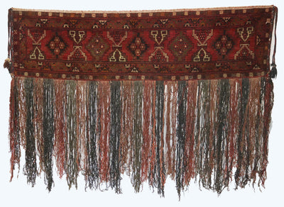 150x110 cm Antike handgeknüpfte Orientalische turkmenische Jumod Nomaden Teppich Zelttasche torba jaller Nr:22/A Teppiche Orientsbazar   