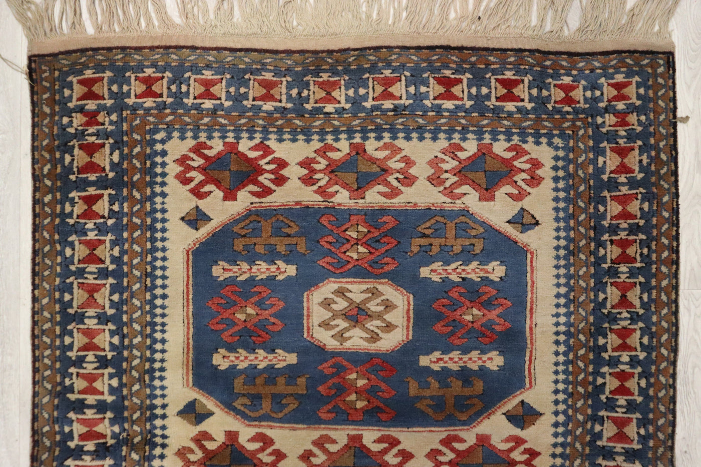 190x102 cm Semi-Antik Türkische Yagcibedir Turkish Teppich orientteppich rug tapis tappeto Nr: TRK-4 Teppiche Orientsbazar   