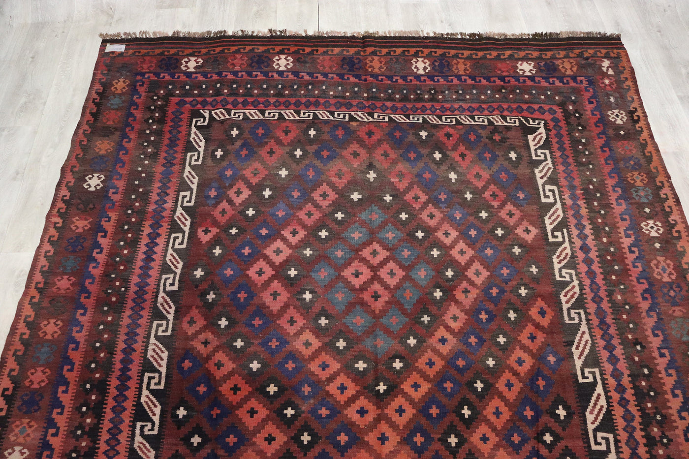 445x250 cm orient handgewebte Teppich Afghan Uzbek Nomaden Planzenfarbe kelim kilim No:209  Orientsbazar   