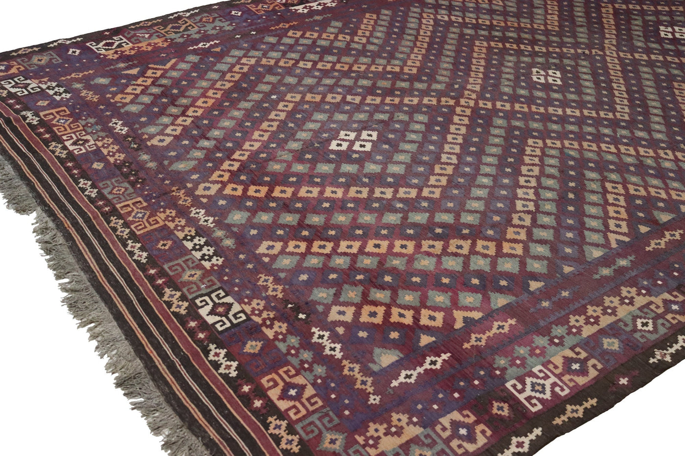 450x310 cm antik orient Teppich Afghan Uzbek Nomaden Planzenfarbe kelim kilim No:477  Orientsbazar   