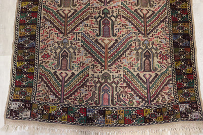 200x130 cm Antik orient handgewebte Teppich Nomaden Balouch sumakh kelim afghan Beloch Flur Läufer kilim Nr- 22H Teppiche Orientsbazar   