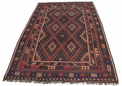 385x250 cm orient handgewebte Teppich Afghan Uzbek Nomaden Planzenfarbe kelim kilim No:210  Orientsbazar   