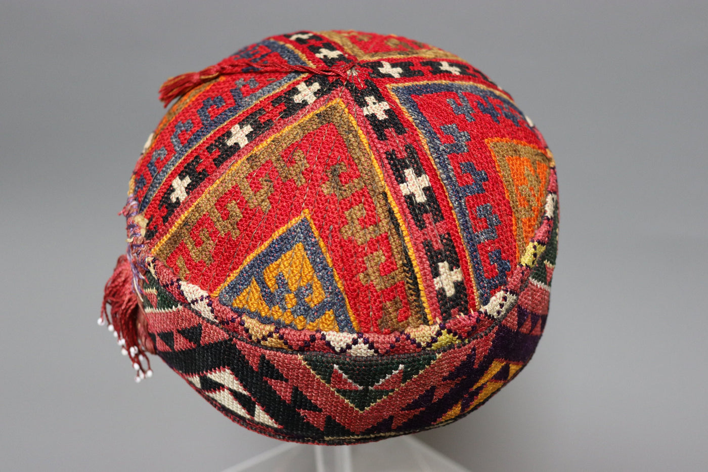 Antik handbestickte Mütze aus Afghanistan uzbekistan No:22/8  Orientsbazar   