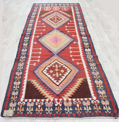 305x115 cm antike handgewebte orient kazak Teppich Nomaden kaukasische kelim  No:345 Teppiche Orientsbazar   